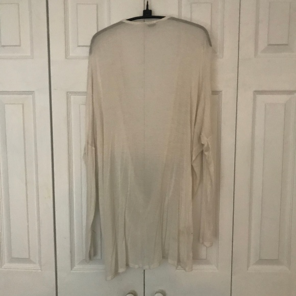 TOBI Wrap Front White Blouse - Picture 3 of 3